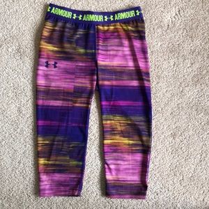 Under armor athletic Capri leggings